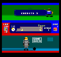 Bonanza Bros screenshot 5 for PC Engine CD